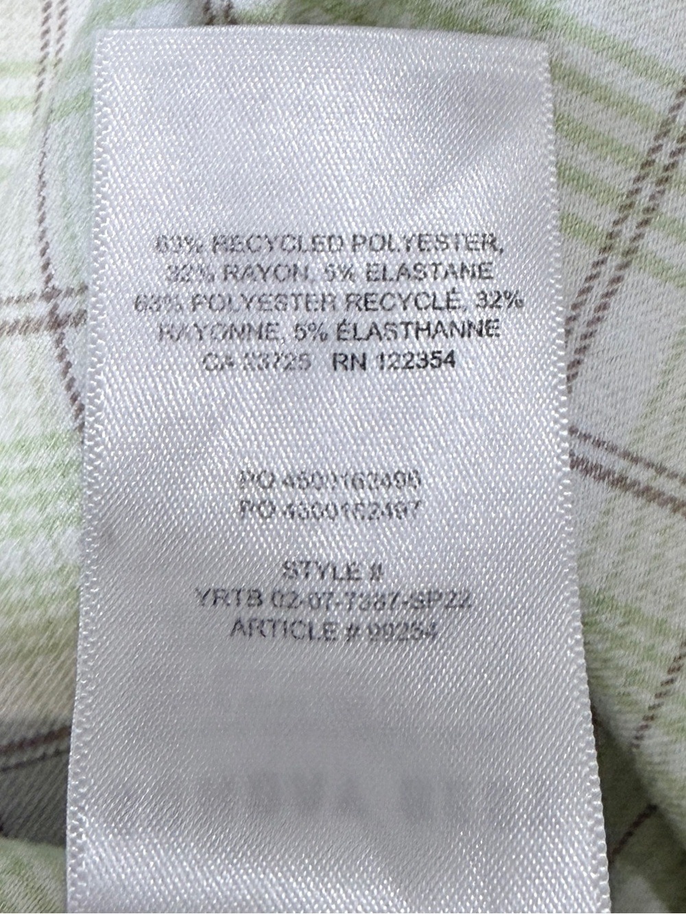 Aritzia Sunday Best OLIVE micro mini pleated skirt mint green ecru taupe 00 - Picture 14 of 14